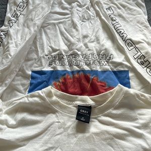 Obey long sleeve shirt